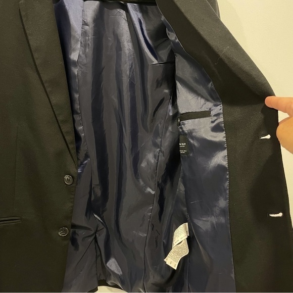 Zara Man Basic Collection Blazer XXL Classic Black, Like New, Minimalist Design - Picture 5 of 16